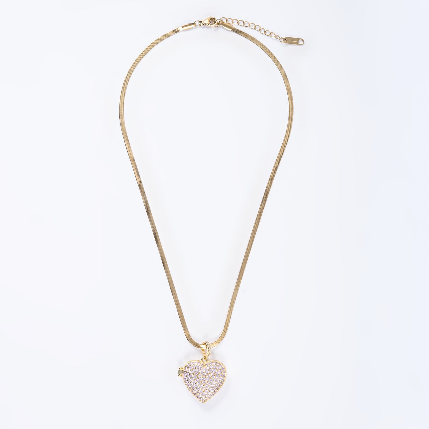 Heart Locket with Chain