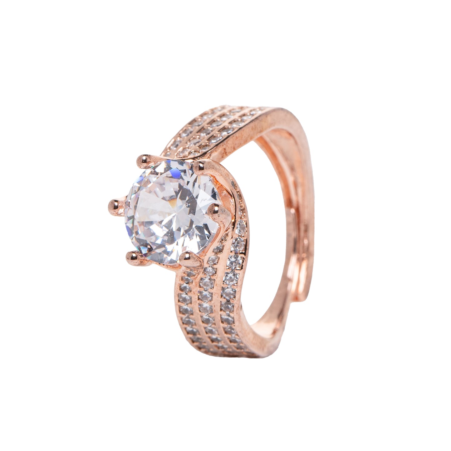 Charming Rhinestone Ring