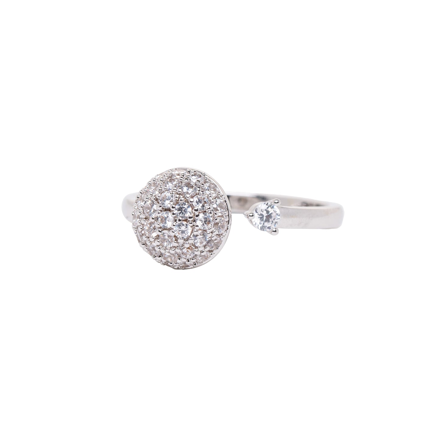 Small Dome & Stone Ring