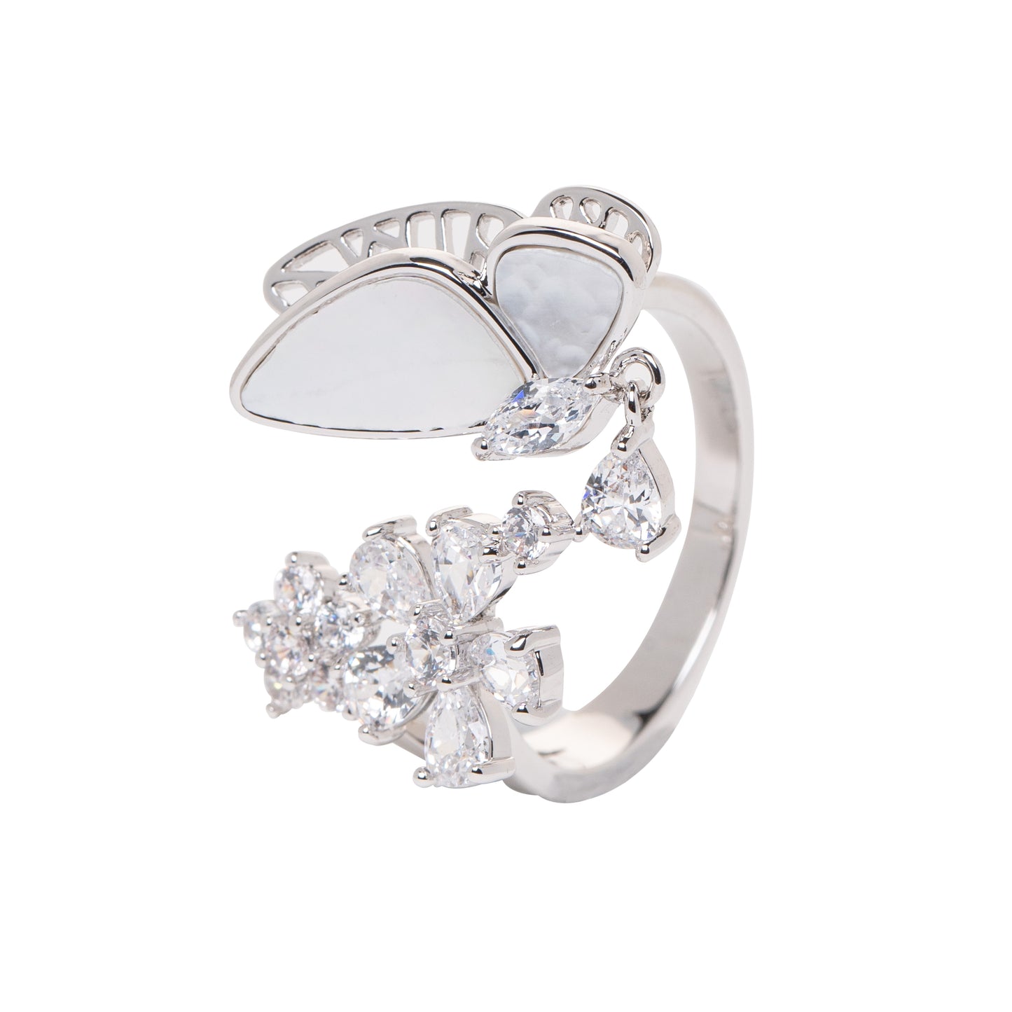 Half Butterfly Ring