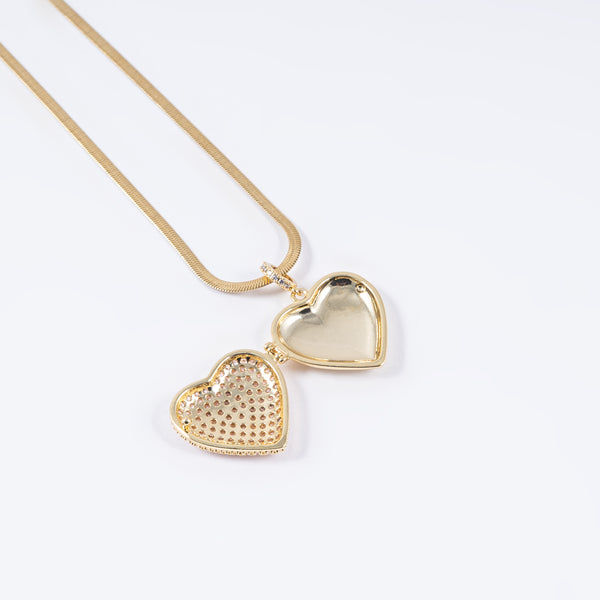 Heart Locket with Chain