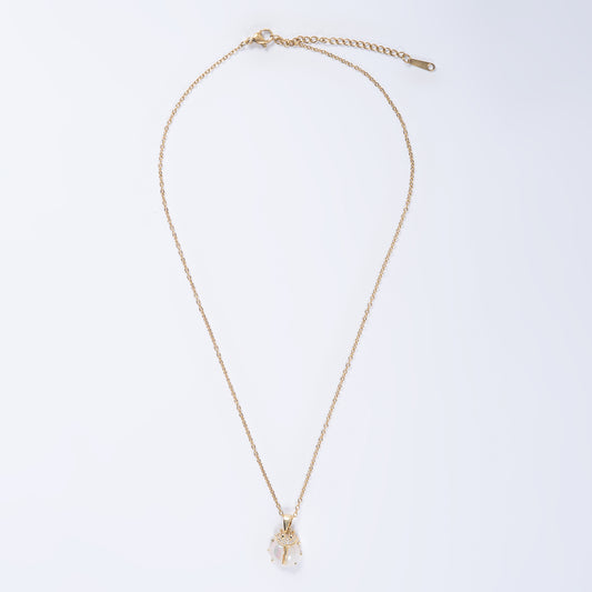 Beetle Pendant with Chain