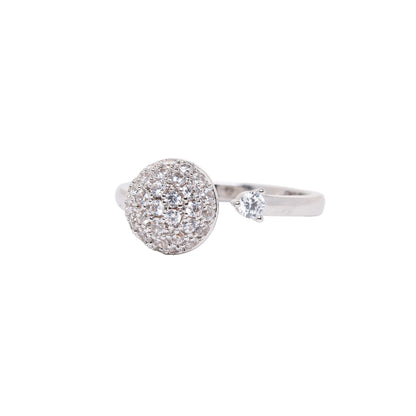 Small Dome & Stone Ring
