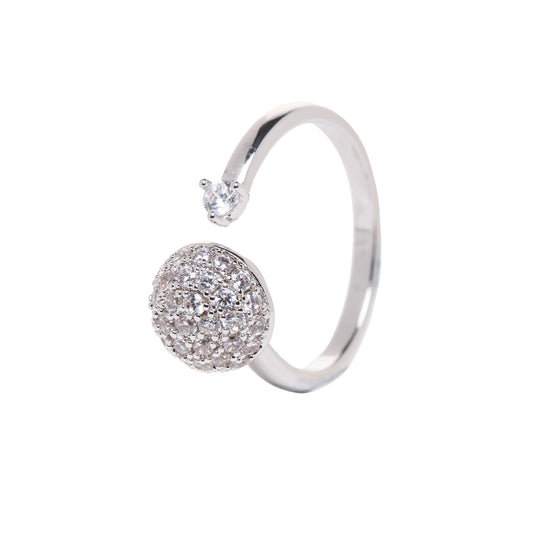 Small Dome & Stone Ring