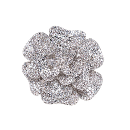 Multilayered Lotus Ring