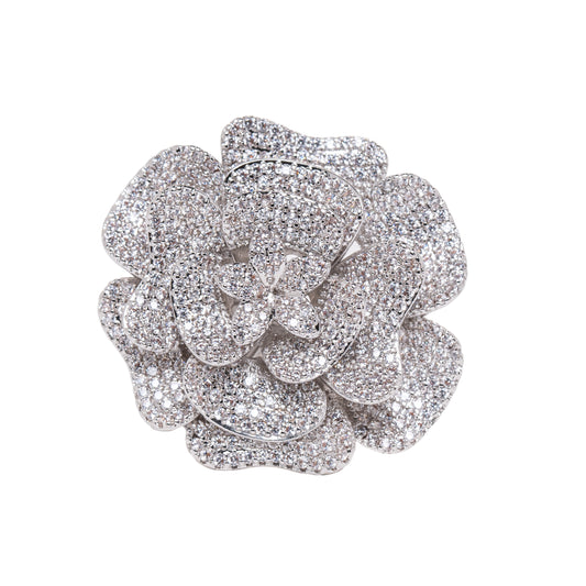 Multilayered Lotus Ring