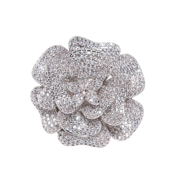 Multilayered Lotus Ring